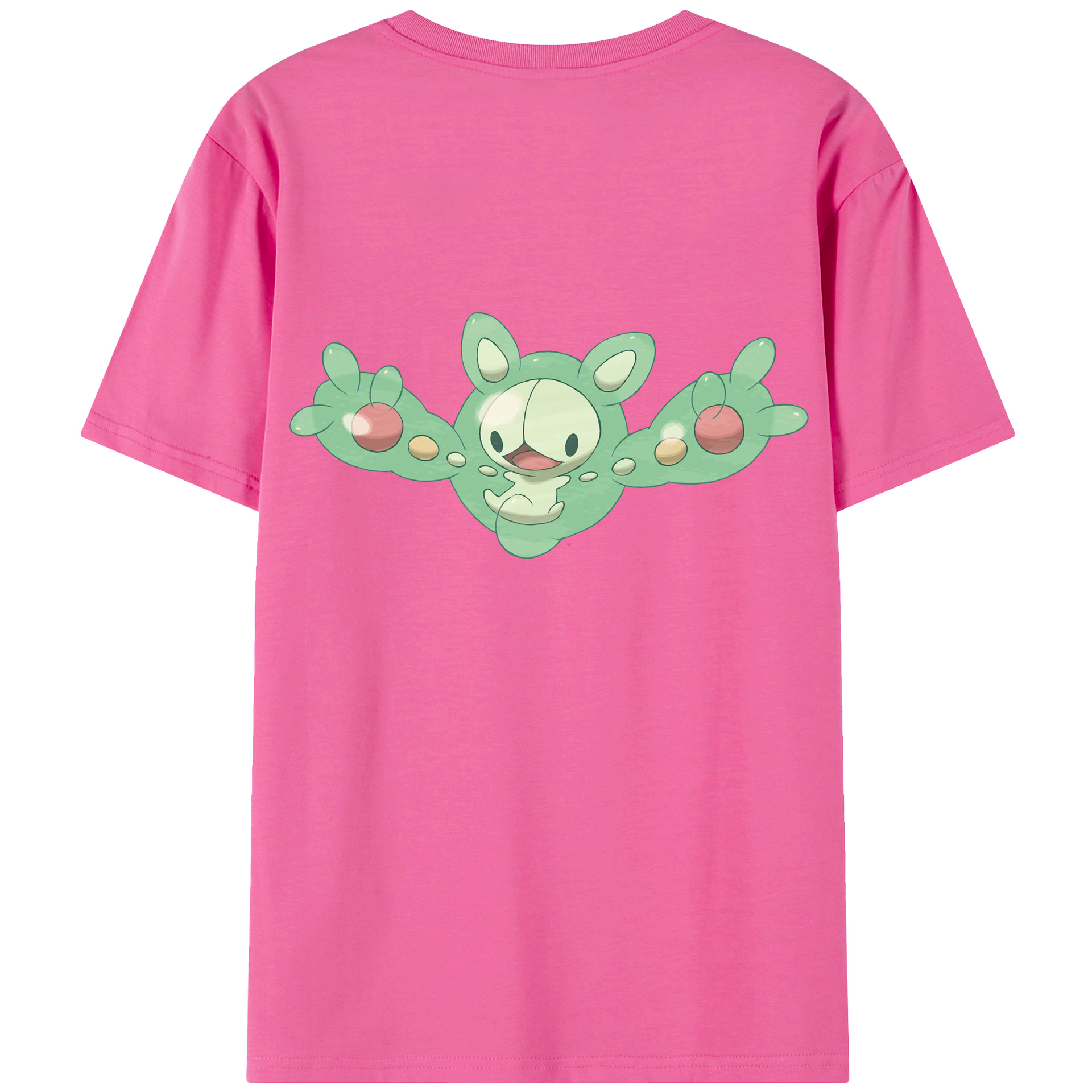（画像用） ポケットモンスター Pokémon レディース半袖Tシャツ(バックプリント)